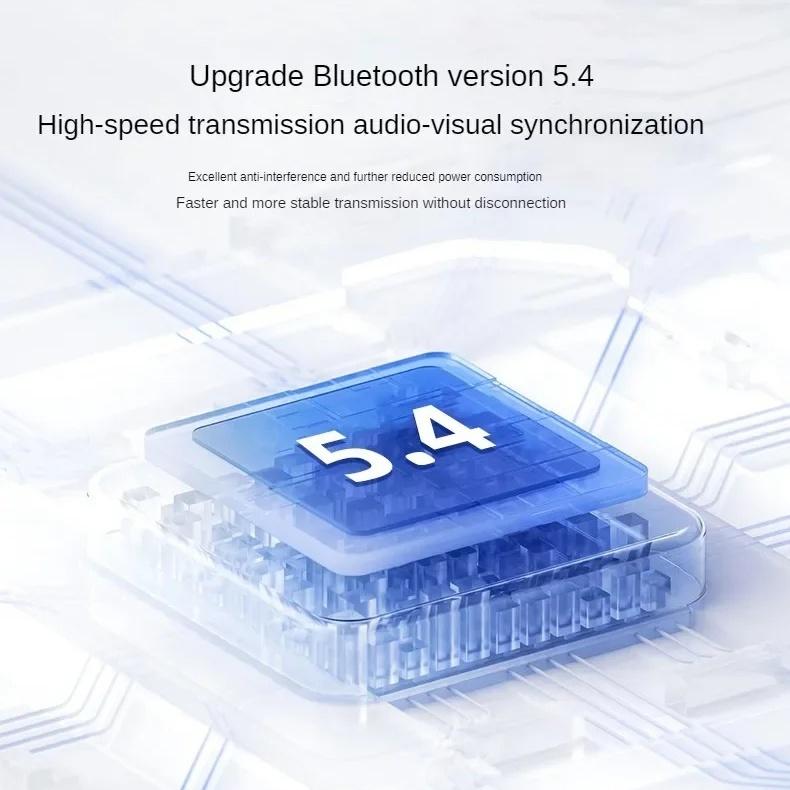 Оригинальные беспроводные Bluetooth 5,4 наушники Lenovo LP42, музыкальные наушники-вкладыши со сверхдлительным сроком службы батареи, IP6, пылезащитные наушники