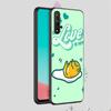 Чехол KT71 Lazy Egg Gudetama для Xiaomi Poco X6 X4 M5 M6 F5 F6 C65 C55 C50 C51 C40 Redmi Note 7 8 14C A3X 13C 12C 11 10A 9C Pro, черный мягкий чехол
