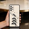 S-Сюрреалистичный F-Фигура A-Искусство Чехол для Телефона Для Samsung Galaxy A73,A72,A71,A70,A53,A52,A51,Мягкий Силикон Черный Чехол