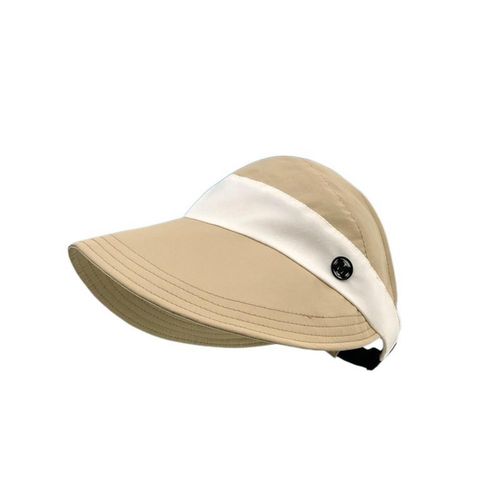 Anti UV Summer Wide Brim Sunhat Korean Style UV Protection Visors Woman's Sunshade Hat Outdoor