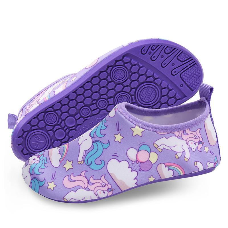 Пляжные нескользящие тапочки для улицы, детские одноразовые, гостиничные, для улицы, родительско-детская обувь, мультяшная обувь