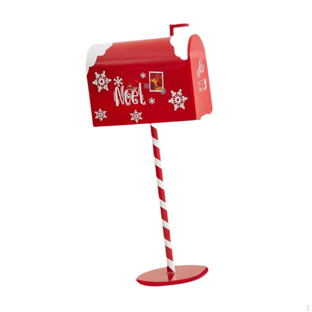 Christmas Mailbox Decoration Santa Farmhouse Decor Mail Box Letter