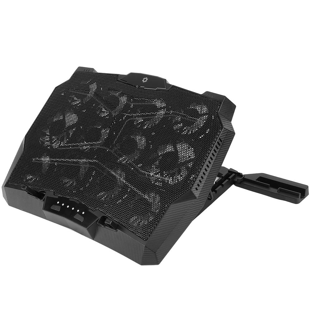 Laptop Cooler Cooling Pad 3500RPM Type C 12 Fans 5 Height Adjustable Portable Laptop Fan Cooler Stan