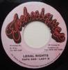 7inch Record PAPA SAN / LADY G - Legal Rights NONE Techniques Jamaica Reggae, Ska & Dub Used