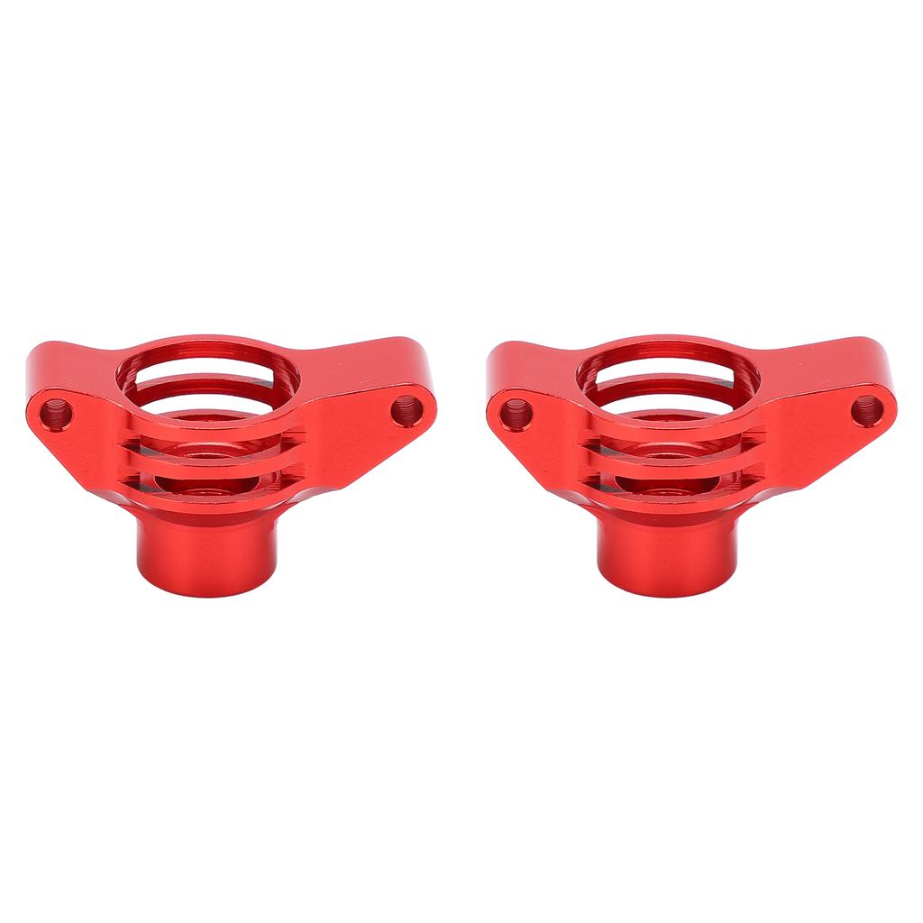 110 RC Rear Steering Cup Aluminum Alloy RC Steering Knuckles Hub for Tamiya TT02Red