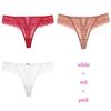 CINOON 3Pcs/Lot Women Sexy Lace Panties Low-Rise Temptation Lingerie Female G String Transparent Underwear Hollow Out Briefs Intimates