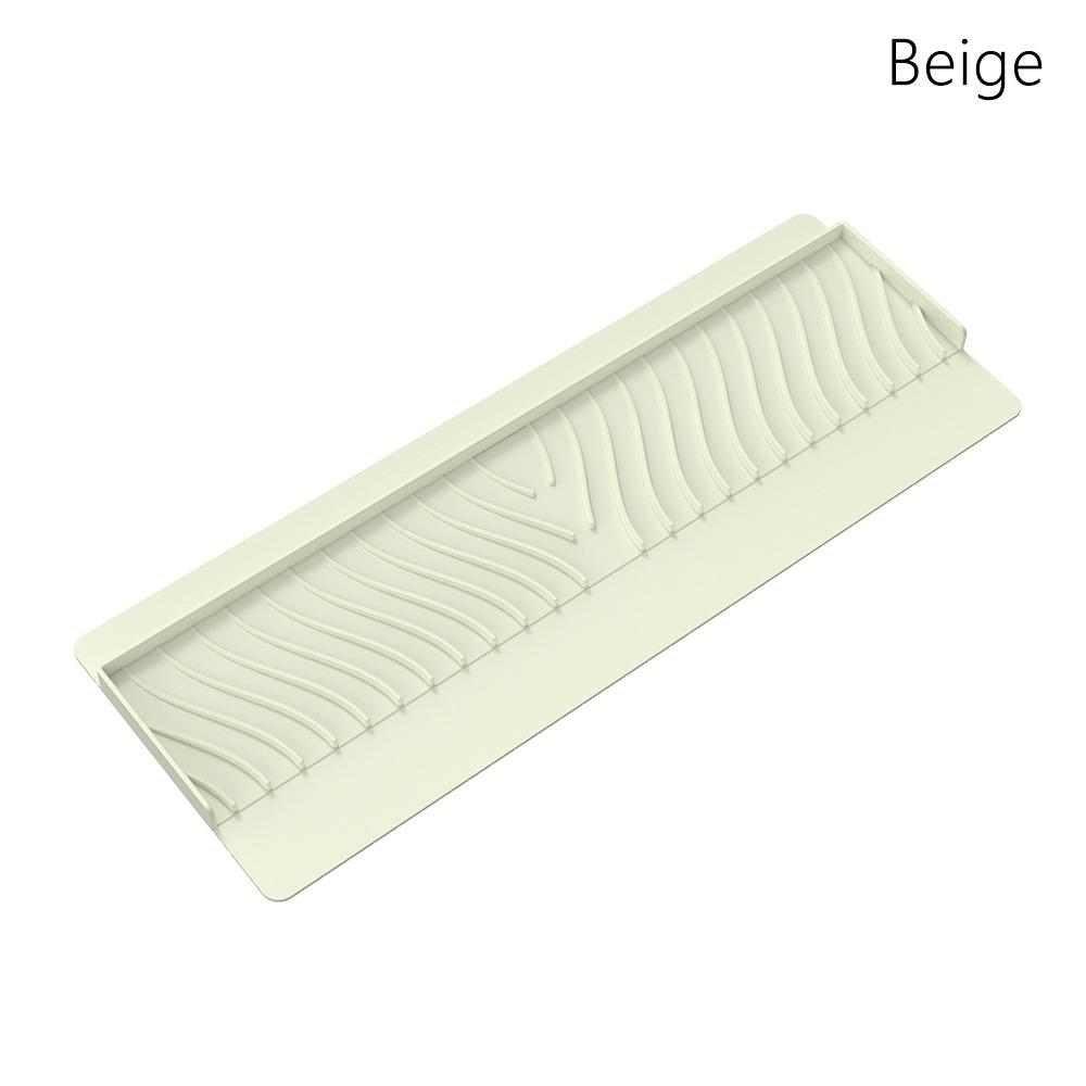 Silicone Sink Splash Guard Can Be Cropped Sucker Faucet Splash Pad Oil-Proof Non-Slip Faucet Mat Splash Catcher Bathroom