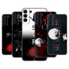 Чехол для телефона Anime Tokyo Ghoul для Samsung Galaxy S22 Pro S21 S20 Ultra FE S10 Lite 5G S10E S9 S8 Plus, мягкий черный чехол из ТПУ