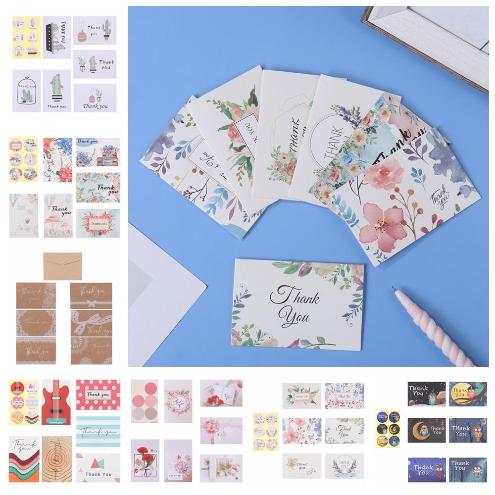 Labels Online Retail Express Appreciate Flower Thank You Letter Appreciate Cards "Thank You" Cards