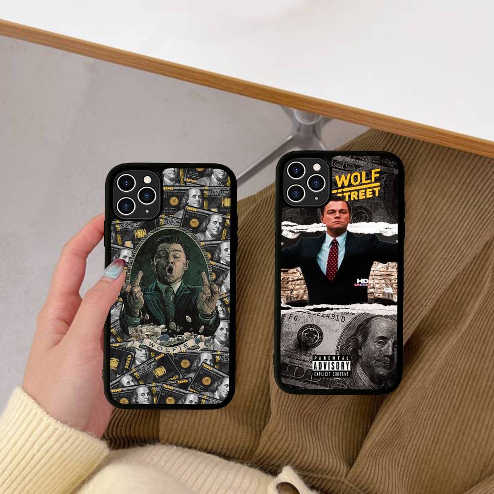 Классический фильм Волк с Уолл-Стрит Для IPhone 17 16 15 14 13 12 11 Mini Pro Max Plus Задняя крышка для телефона из ПК+ТПУ