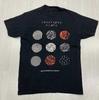 Размытое лицо Twenty One Pilots Футболка группы Черная Унисекс S-5XL Унисекс Футболка