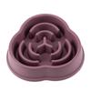 Slow Feeder Dog Bowl Slip Proof Prevent Choking Food Grade PP Large Pet Puzzle Food Bowl for Small