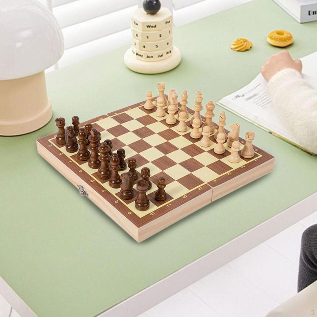 Travel Chess Sets Checkers Portable Chessboard Game Parent-child Interactive for Christmas Gift