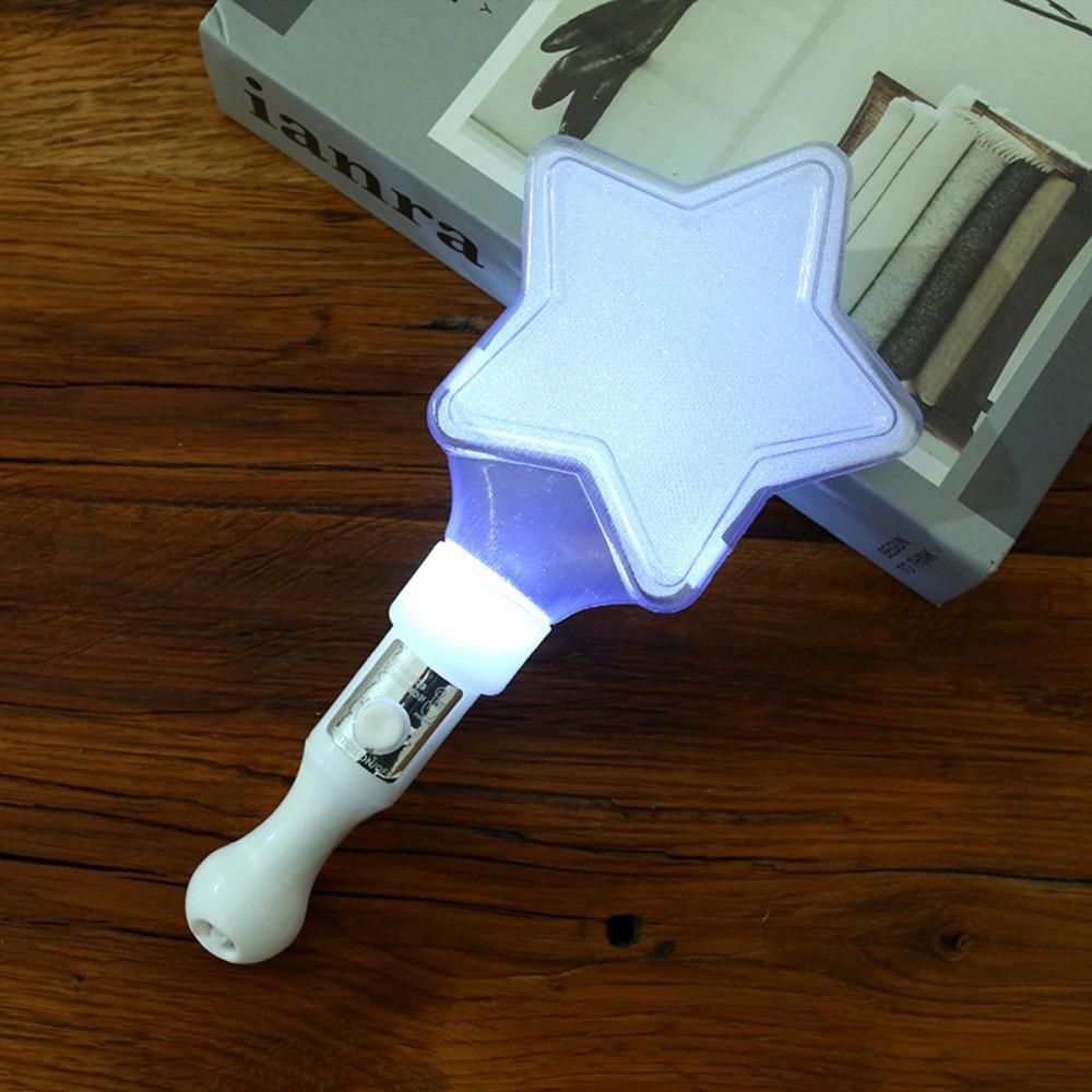 Star Heart LED Glow Stick Mini Concert Light Stick LED Glow Luminous Stick Music Festival