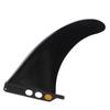 Surfboard Fin 9 Inch PVC Surfboard Replacement Clip Tail Fin for Longboard Paddle Board Surfing Board Accessory