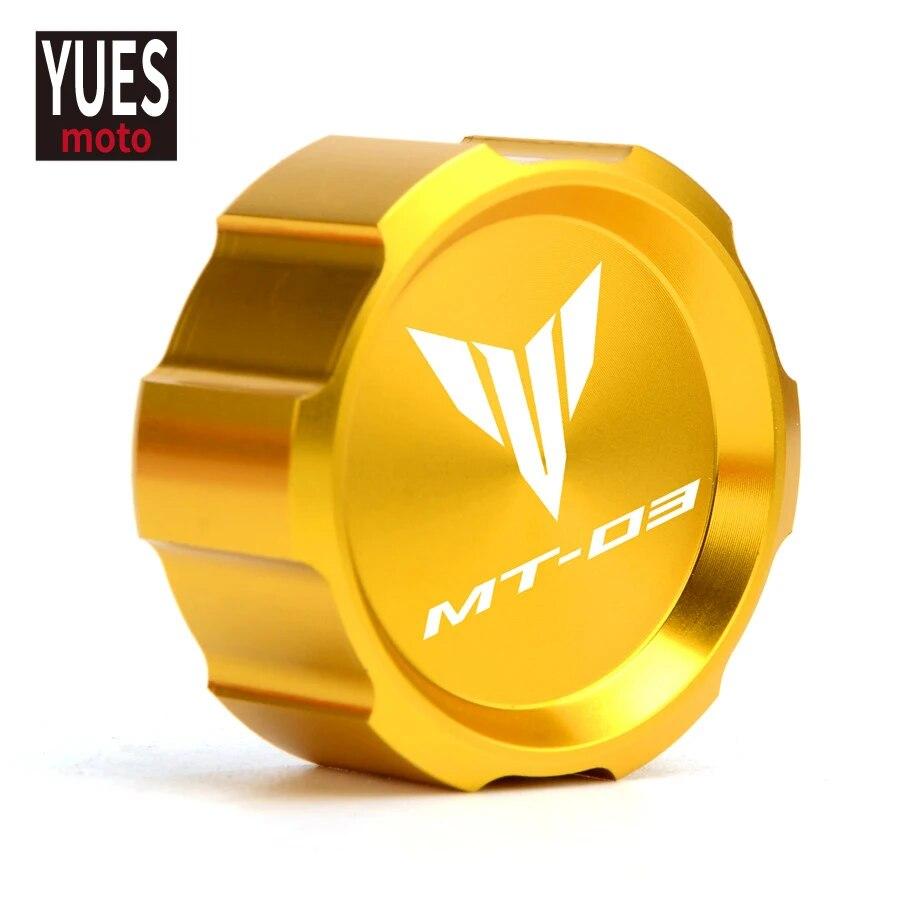 Аксессуары для мотоциклов, высокое качество, передняя и задняя крышка главного резервуара цилиндра с ЧПУ для Yamaha MT03 ABS MT 03 2015-