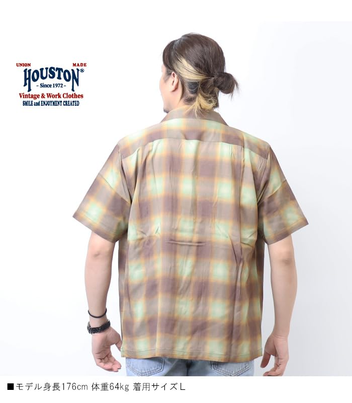 OMBRE CHECK SHIRT [Houston] S/S