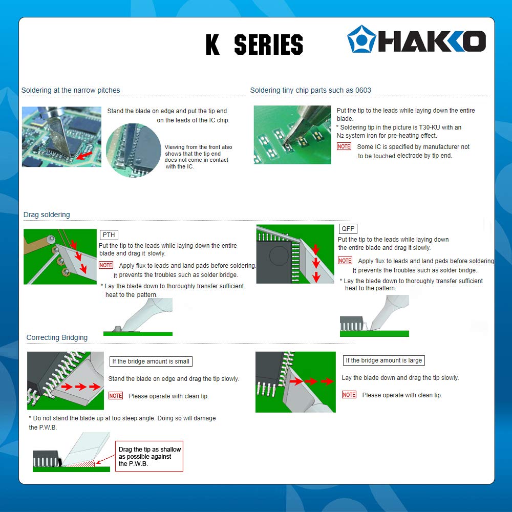 HAKKO Soldering Type T30KN Tip/KN