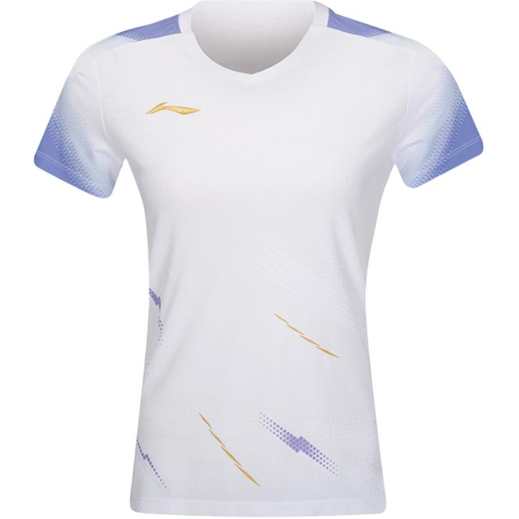 Li Ning Коллекция Бадминтон Футболка Женская AAYV162-2