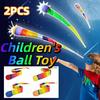 2Pcs Soft Ball Soft Tail Meteor Ball Safe Catch Children's Ball Toy  Sensory Training