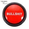 Bullshit Maybe No Sorry Yes Sound Talking Button Home Office Party Funny Gag Toy