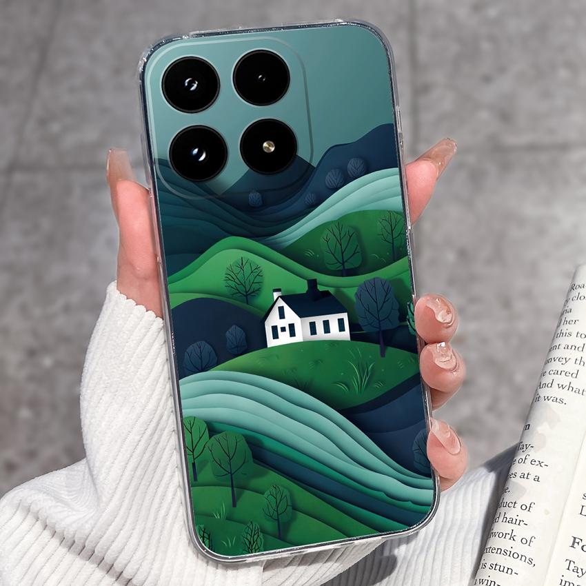 Для Xiaomi 17 Mi 11T 11 10T 10 Pro 10S Чехол для телефона Узор Спящая красавица Черный ТПУ Мягкий Силикон Ударопрочный Защитный Чехол-бампер для Xiaomi