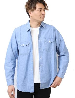 Мужская рубашка Lee Official Denim Work Mid XL, LM7233-292, S/W,