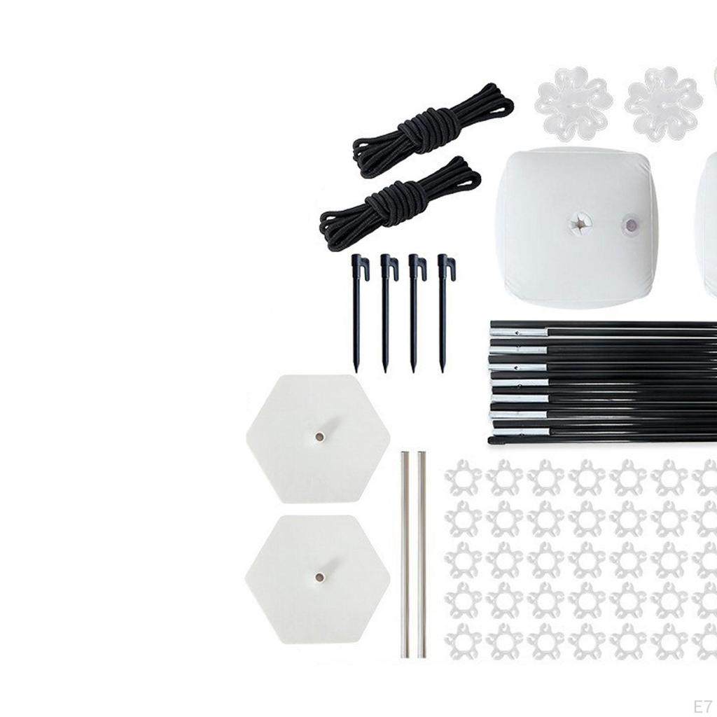 Balloon Arch Stand Kit Adjustable Frame for Shower