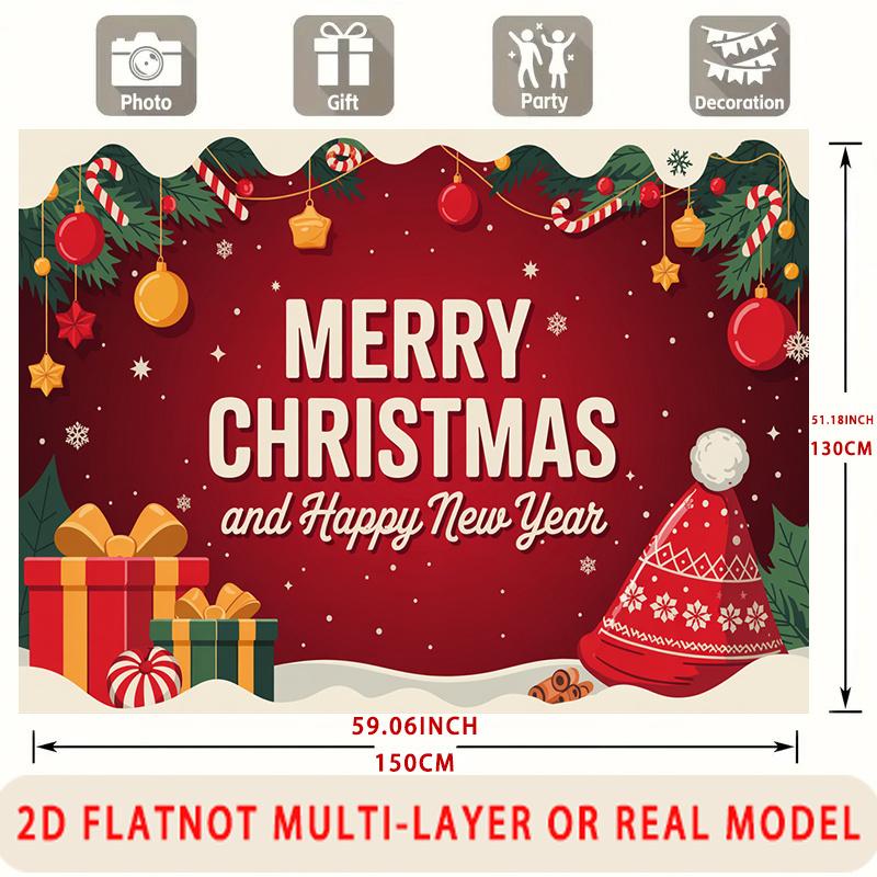 Party Backdrop Flat Multi Layered Celebrations Photo Booth Decor Front Door Decor
