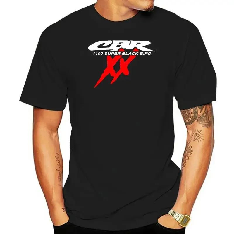 fashion mens t-shirt T Shirt Top Cbr 1Super Blackbird Xx T S Motorcycles Black And White T Shirt Cotton Unisex Tees MAN T-SHIRT