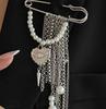 Hip Hop Style Irregular Beaded Fringed Brooch Accessories Multi-functional Pants Anklet Pin