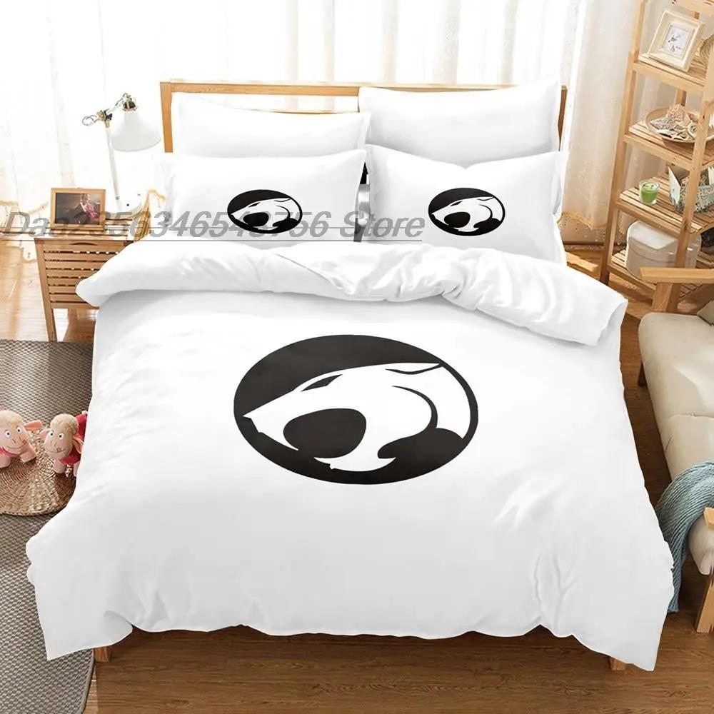 Thundercats Bedding Collection Single Twin Full Queen King Size Bed Collection Aldult Boy Bedroom Duvetcover Collections 3D Print Anime Bed Sheet Set