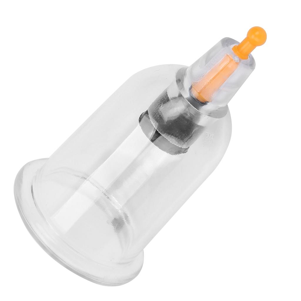 Прозрачные вакуумные присоски B6, чашки для облегчения боли в теле, иглоукалывание, массажные банки, поставка