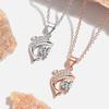 Цепочка-ключица с подвеской в виде русалки, бриллиантовая, нишевый дизайн, простое ожерелье в виде большой рыбы, бегонии, дельфина, рыбьего хвоста