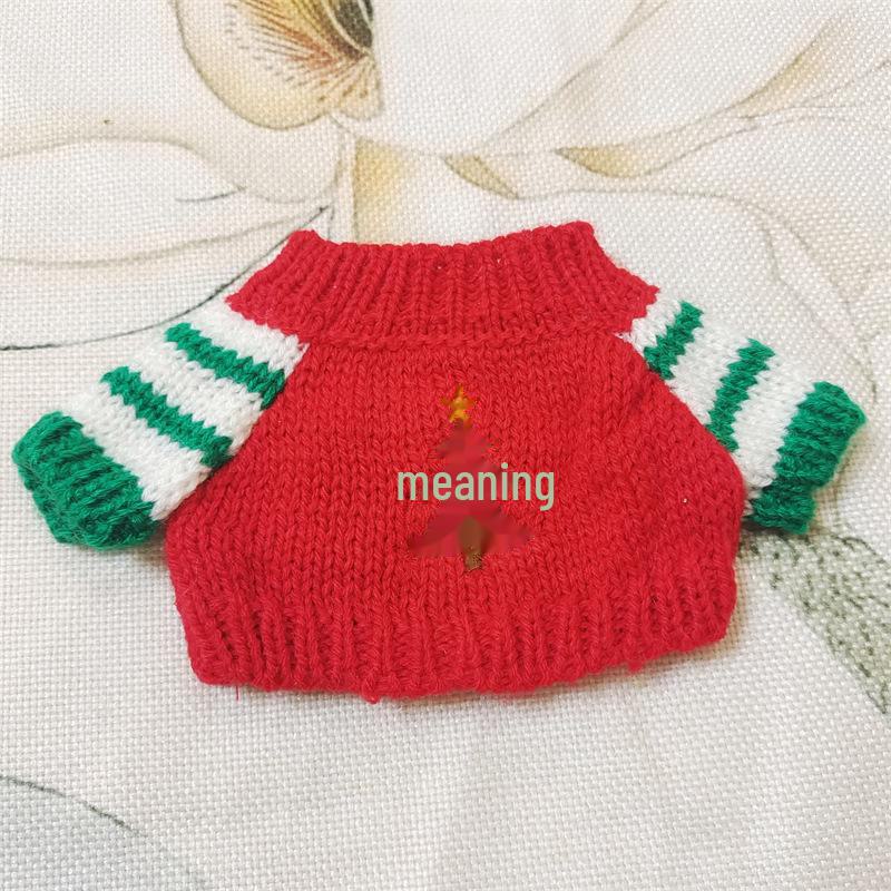 Праздничная коллекция свитеров «Dog Repair Master» длиной 23 см — рождественская одежда и аксессуары для кукол-собачек уже в продаже!