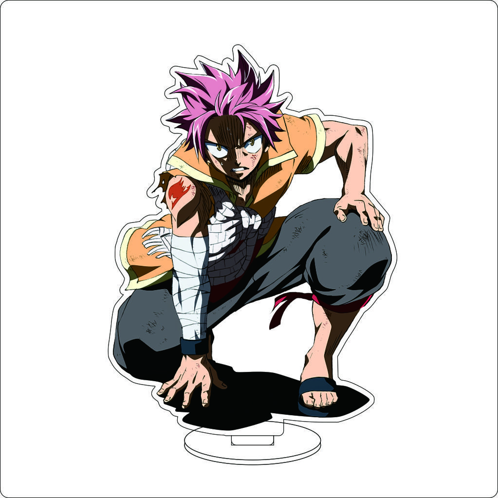 16 см Аниме FAIRY TAIL Акриловая подставка-украшение Жерар Фернандес Грей Фуллбастер Мираджейн Штраус Фигурка-подставка Хэллоуинские подарки