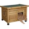 KERBL Maison pour chat Rustica 57x42x45cm - Bois