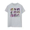 Disney Womens/Ladies Minnie Mouse Squares Cotton Boyfriend T-Shirt