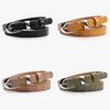 Highend Pu Leather Waist Belt With Textured Finish For Chic Office And Daywear
