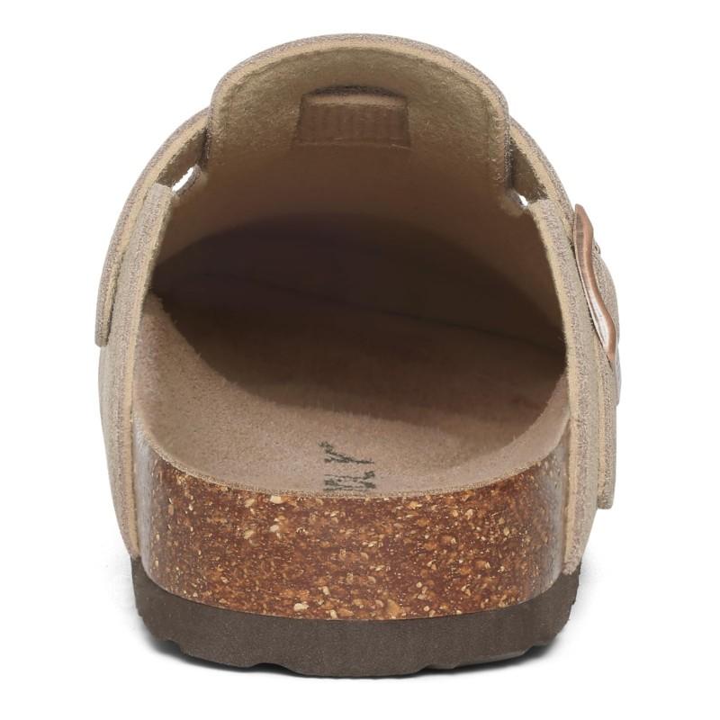 Модные улыбающиеся мужские новые замшевые клоги из коровьей кожи, мягкая пробковая стелька, мужские мюли, тапочки, модные мужские домашние сандалии с поддержкой свода стопы, мужские пляжные сандалии