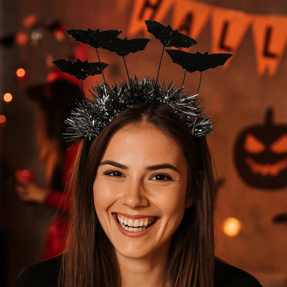 Ghost Halloween Hair Hoop Pumpkin Festival Hair Accessories Funny Spider Headband Masquerade Party