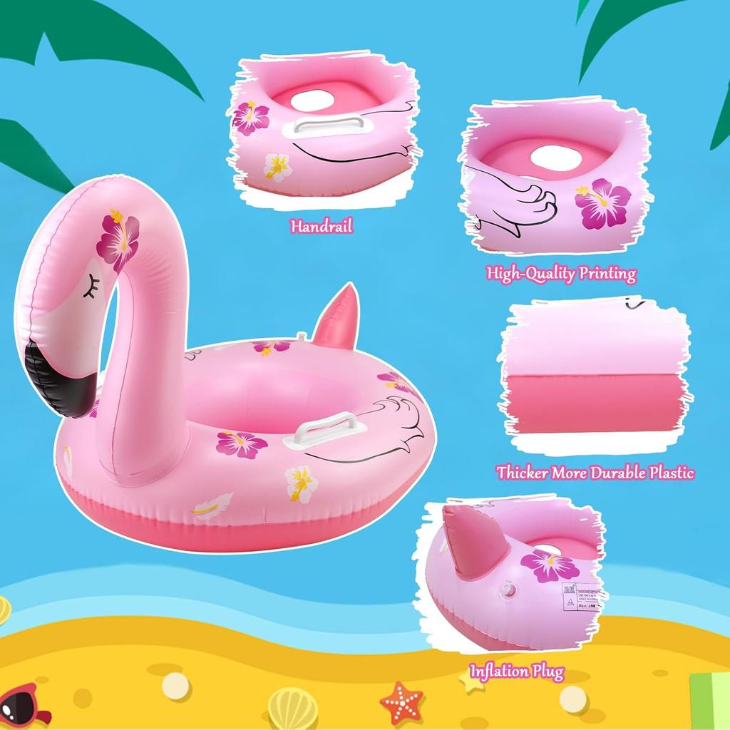 Летняя надувная игрушка плавательное сиденье в форме фламинго плавательный круг для малыша для открытого бассейна надувной плавательный круг водные игрушки