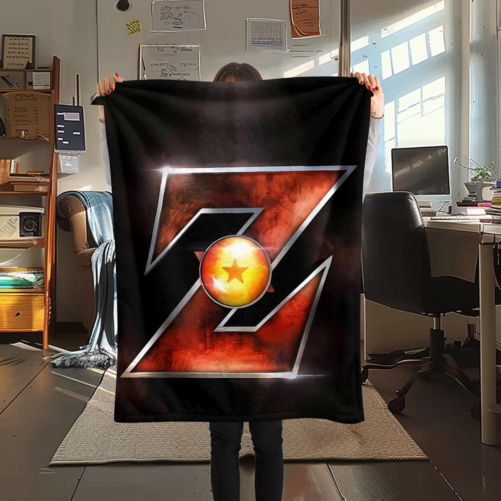 Dragon Ball characters Print Flannel Blanket,High quality Comfortable for All Seasons,Home Decor,Warmth and Comfort,Perfect for Christmas Gifts