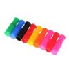 10/20pcs Bar Tip Reusable Teeth Protector silicone cover Straw sleeve straws cap drinking straw