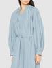 Платье-рубашка Tuck Cocoon MWFO231020 BLU 0 [Miesloe] Женское