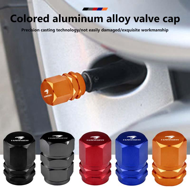 For Toyota Car Tire Stem Valve Caps Wheel Tire Valve Rim Stem Covers Airdust Waterproof GR Sport C-HR Rav4 YARiS supra Corolla RV6