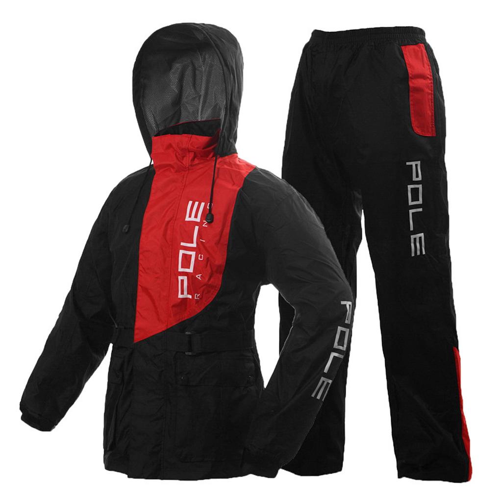 Men Waterproof Breathable Rain Suit Rain Jacket and Pants Suit for Motorcycle Golfing Cycling