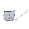 1 Pcs No Painting Front Trailer Cover for MG ZS - Front Bumper Tow Hook Cover Accessories 10690304