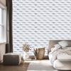 Modernist 3D motif wallpaper for living room and bedroom 50x1000