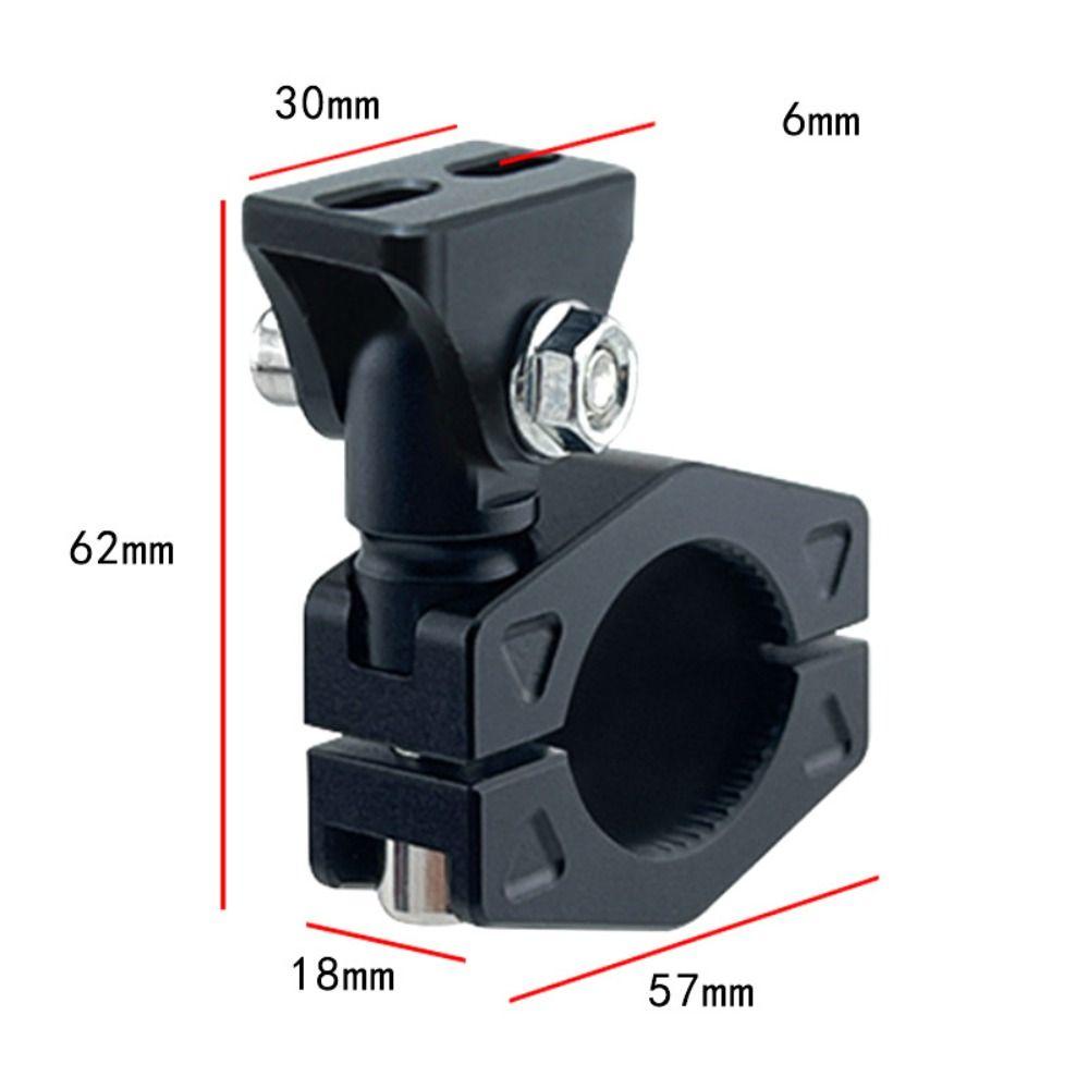 Кронштейны для мотоциклетных ламп из алюминиевого сплава 20-33 мм, держатель для светильника, аксессуары для мотоциклов